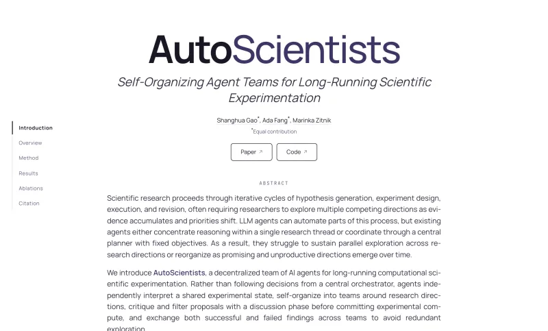 AutoScientists preview
